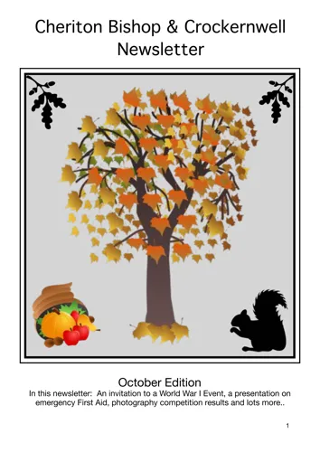 Newsletter cover: July & August 2024