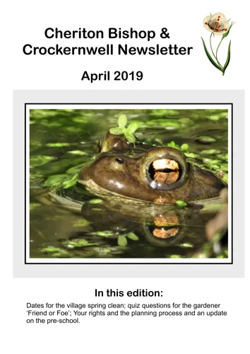 Newsletter cover: July & August 2024