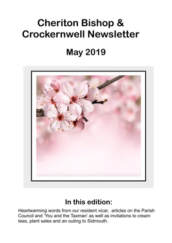 Newsletter cover: July & August 2024