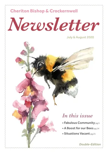 Newsletter cover: July & August 2024