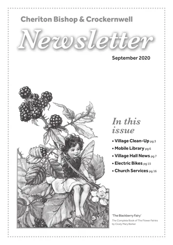 Newsletter cover: July & August 2024