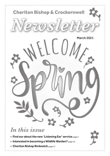 Newsletter cover: July & August 2024