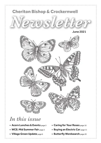 Newsletter cover: July & August 2024