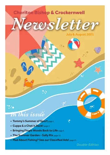 Newsletter cover: July & August 2024