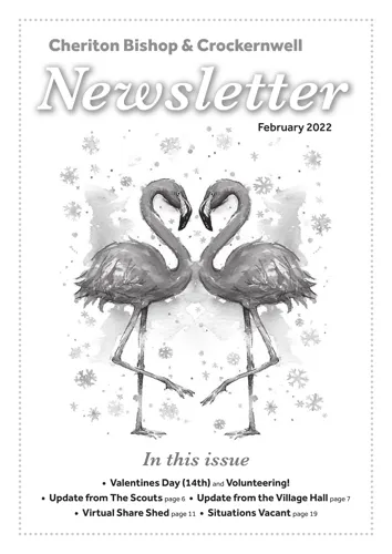 Newsletter cover: July & August 2024