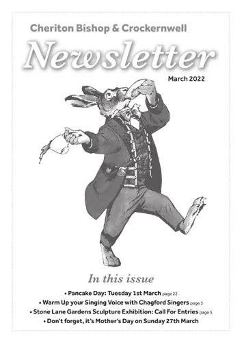 Newsletter cover: July & August 2024