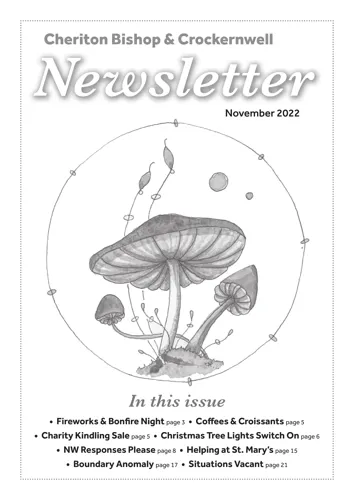 Newsletter cover: July & August 2024