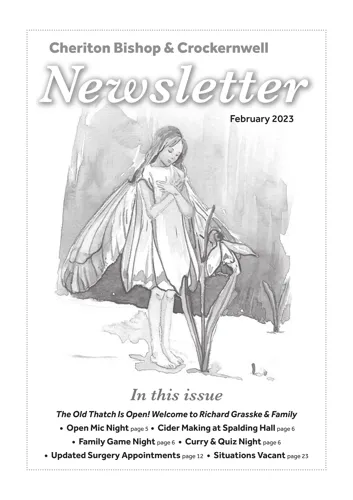 Newsletter cover: July & August 2024