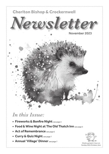 Newsletter cover: July & August 2024