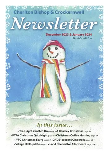 Newsletter cover: July & August 2024