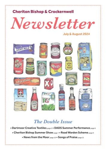 Newsletter cover: July & August 2024